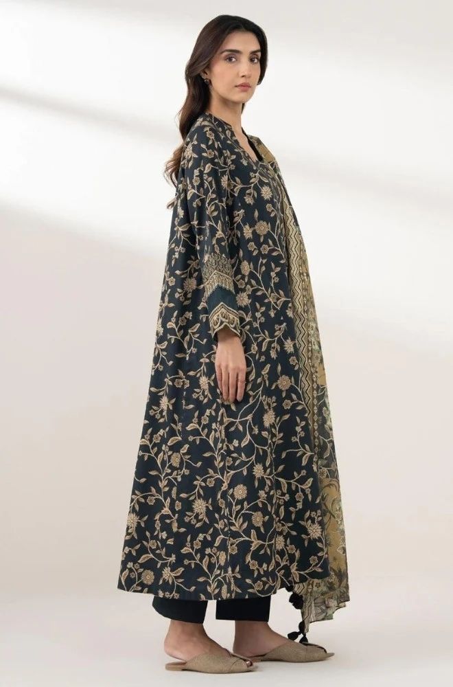 3 Piece Lawn Digital Printed Suit - SKU:(LDS062)
