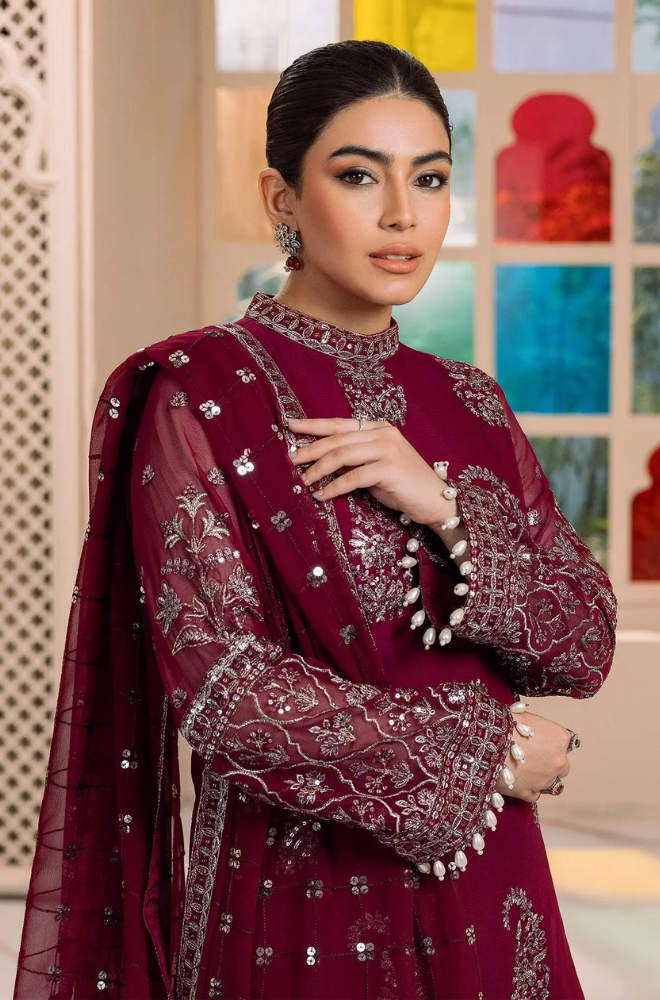 ALIZEH - Summer 3PC Lawn Embroidered Suit - LDS057