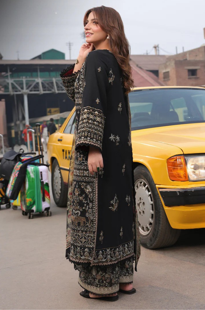 Asim Jofa - Summer 3PC Lawn Embroidered Suit - LDS133