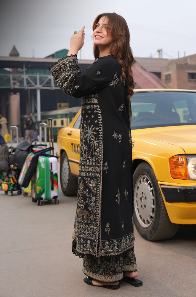 Asim Jofa - Summer 3PC Lawn Embroidered Suit - LDS133