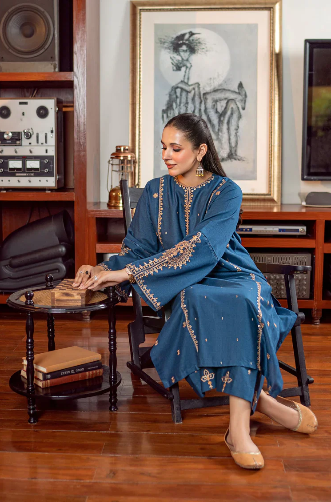 Urge - Summer 2PC Lawn Embroidered Suit - LDS064