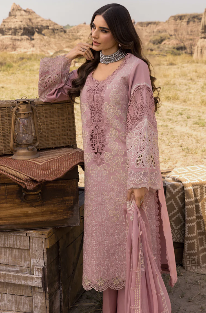 RANG RASIYA - Summer 3PC Lawn ChickenKari Embroidered Suit - LDS032