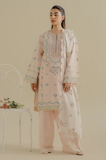 COCO BY ZARA SHAHJAHAN - Summer 3PC Lawn ChickenKari Embroidered Suit - LDS033