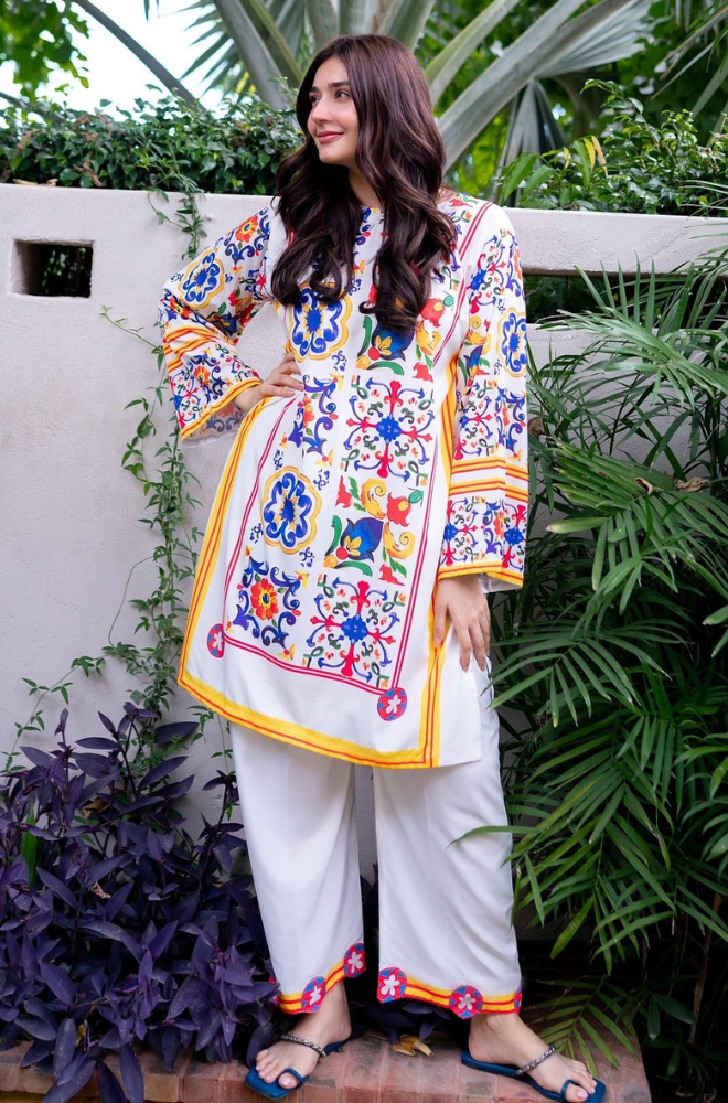 COCO by Zara Shahjahan - 2PC Lawn Digital Printed Suit - LDS026