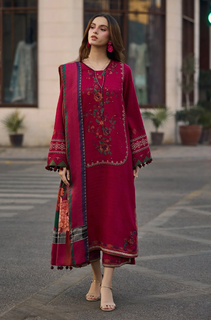 Charizma - Summer 3PC Lawn Embroidered Suit - LDS139