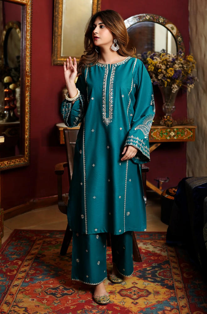 Urge - Summer 2PC Lawn Embroidered Suit - LDS014