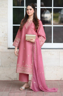 LAAM - Summer 3PC Lawn Embroidered Suit - LDS127