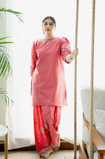 Urge - Summer 2PC Lawn Embroidered Suit - LDS081