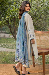 Summer 3PC Lawn Embroidered Suit - LDS150