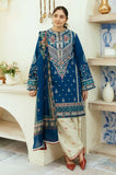Zara Shahjahan - 3PC Lawn Embroidered Suit - LDS112