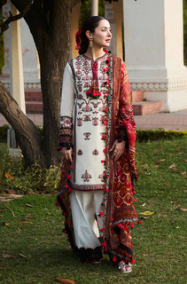 Summer 3PC Lawn Embroidered Suit - LDS152