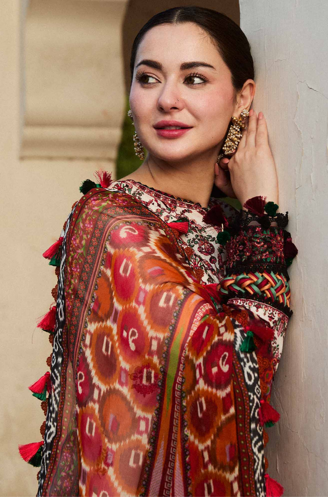 Summer 3PC Lawn Embroidered Suit - LDS152