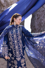 Load image into Gallery viewer, Qalamkar - Summer 3PC Lawn Embroidered Suit - LDS098