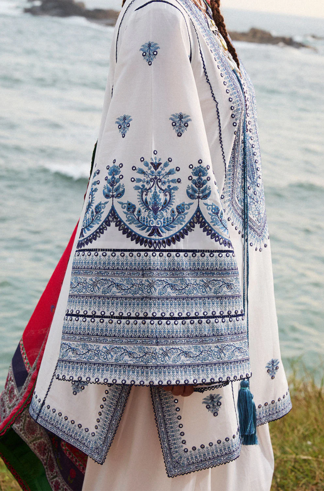 Summer 3PC Lawn Embroidered Suit - LDS153