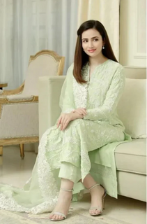 Bareeze - Summer 3PC Lawn Embroidered Suit - LDS104