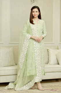 Bareeze - Summer 3PC Lawn Embroidered Suit - LDS104