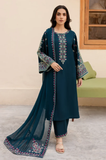 Sapphire - 3PC Lawn Embroidered Suit -LDS008