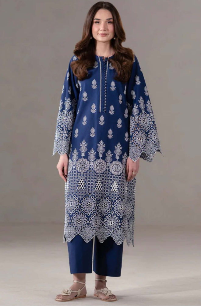 Summer 2PC Lawn Embroidered Suit - LDS156