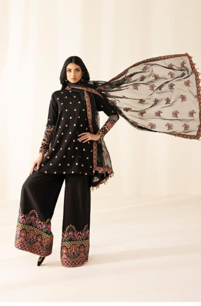 Summer 3PC Lawn Embroidered Suit - LDS155
