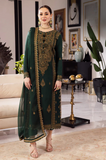 ASIM JOFA- 3PC Lawn Embroidered Suit - LDS010