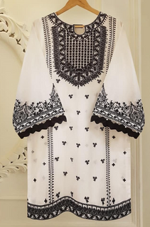 Agha Noor - 3PC Lawn Embroidered Suit - LDS120