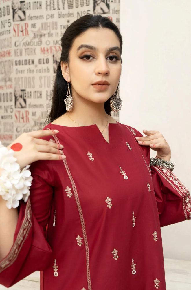 Urge - 3PC Lawn Embroidered Suit - LDS115