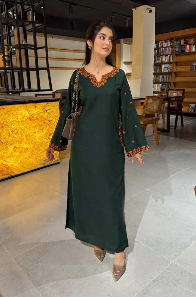 Dyot- 2PC Lawn Embroidered Suit - LDS024