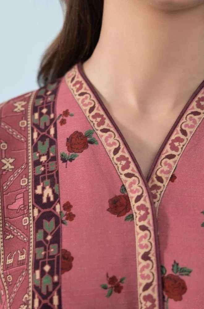 3 Piece Lawn Digital Printed Suit - SKU:(LDS071)