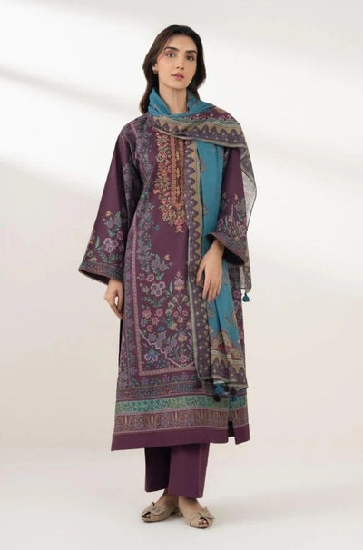 3 Piece Lawn Digital Printed Suit - SKU:(LDS069)
