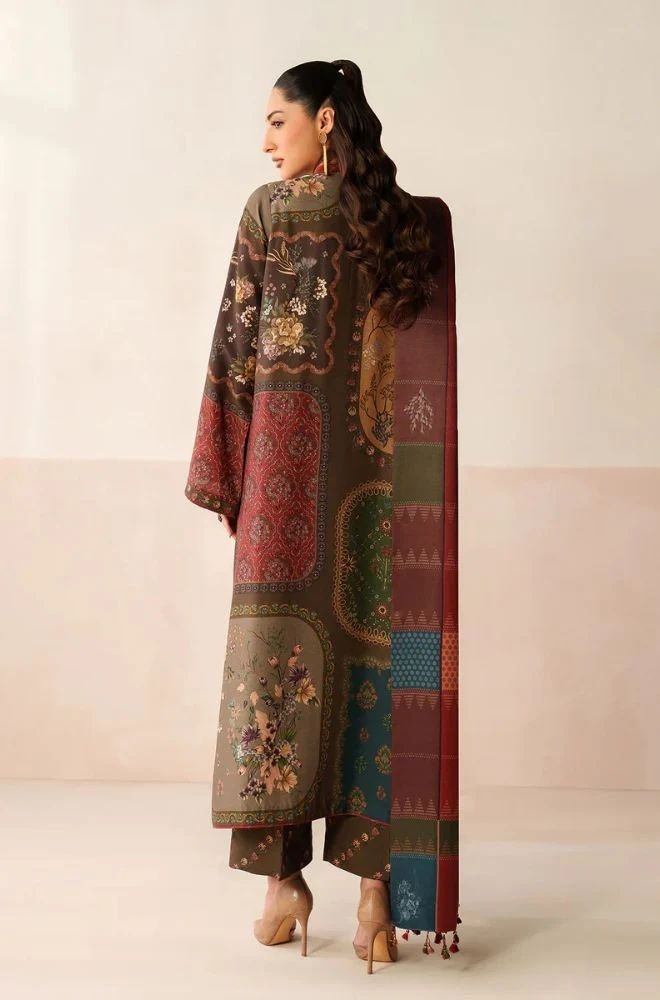 3 Piece Lawn Digital Printed Suit - SKU:(LDS066)
