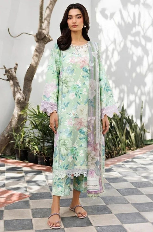 3 Piece Lawn Digital Printed Suit - SKU:(LDS065)
