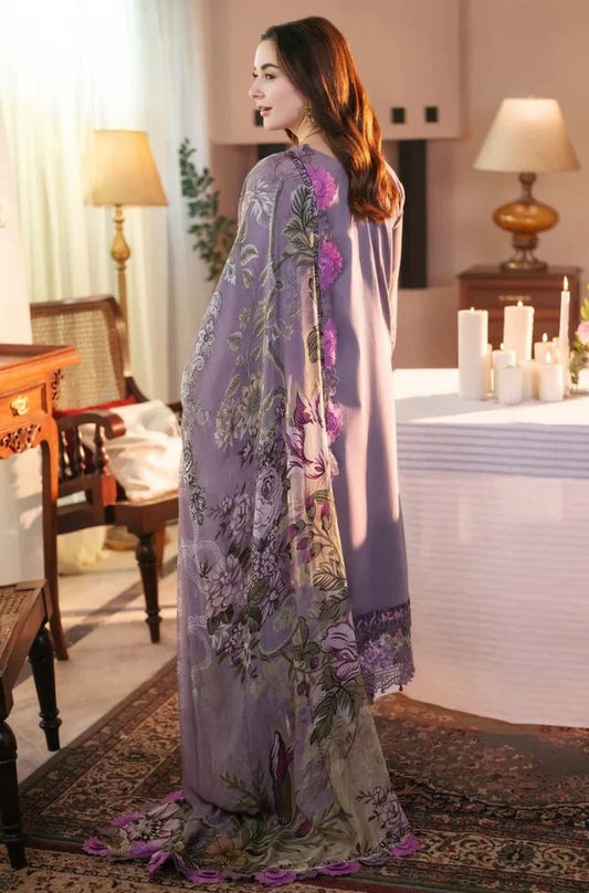 3 Piece Chikankari Embroidered Lawn Suit - SKU: (LDS010)