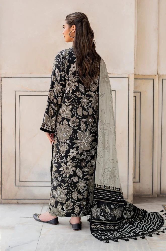 3 Piece Lawn Digital Printed Suit - SKU:(LDS064)