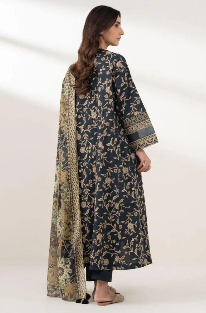 3 Piece Lawn Digital Printed Suit - SKU:(LDS062)