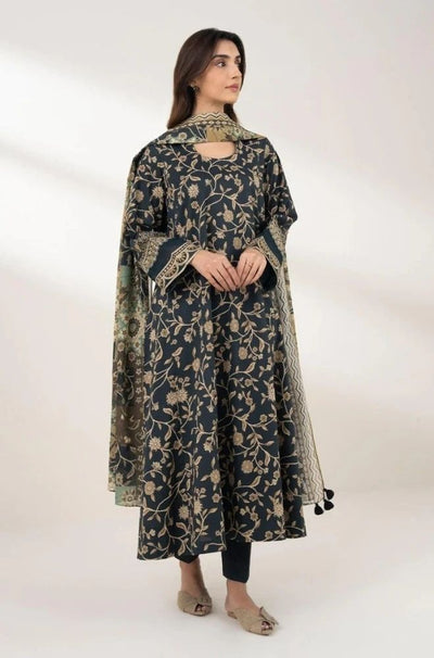 3 Piece Lawn Digital Printed Suit - SKU:(LDS062)