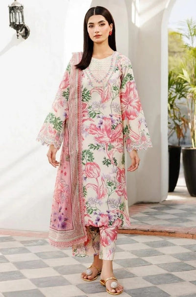 3 Piece Lawn Digital Printed Suit - SKU:(LDS061)