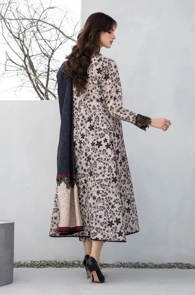 3 Piece Lawn Digital Printed Suit - SKU:(LDS059)
