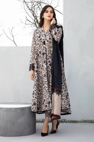 3 Piece Lawn Digital Printed Suit - SKU:(LDS059)