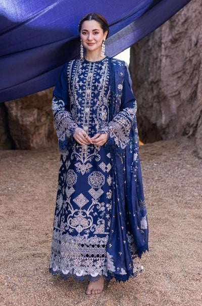 3 Piece Embroidered Lawn Suit - SKU:(LDS044)